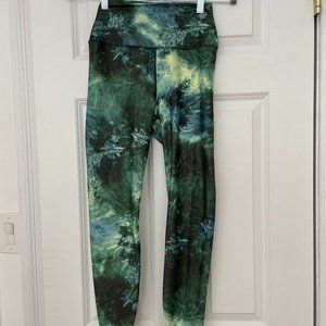 Carbon 38 Green Retro Leggings